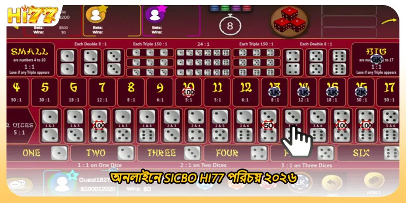 অনলাইনে Sicbo HI77 পরিচয় ২০২৬