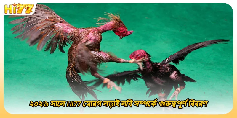 (ছবি: ২০২৬ সালে HI77 মোরগ লড়াই লবি সম্পর্কে গুরুত্বপূর্ণ বিবরণ)